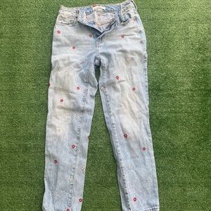 Pacsun flower mom jeans size 23